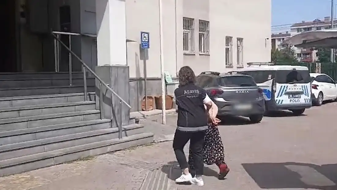 Hapis cezası bulunan firari kadın Kayseri'de hücre evinde yakalandı