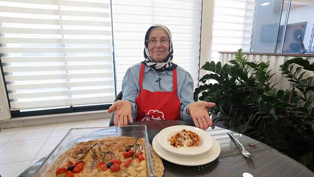 70 yaşında İtalyan lezzetlerini öğrendi