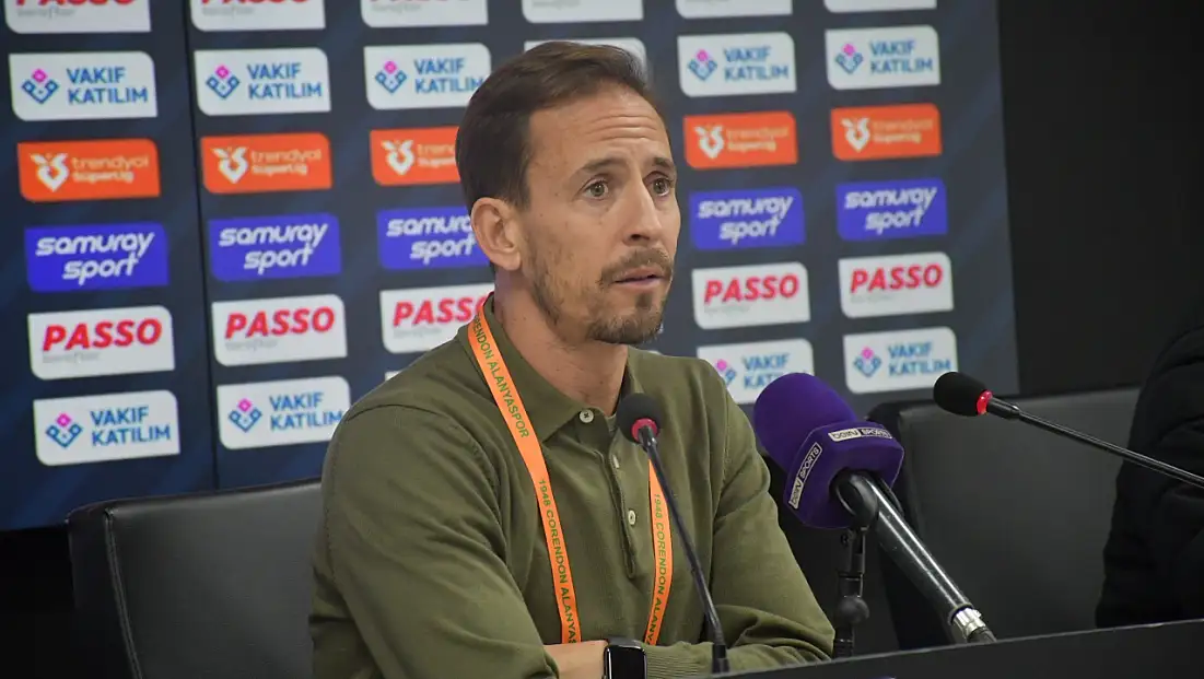 Alanyaspor Teknik Direktörü Joao Pereira: ''Daha iyi sonuçlar almamız gerekiyordu''
