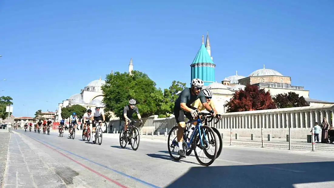 Avrupa bisiklet başkenti Konya’da Granfondo yarışı heyecanı yaşandı