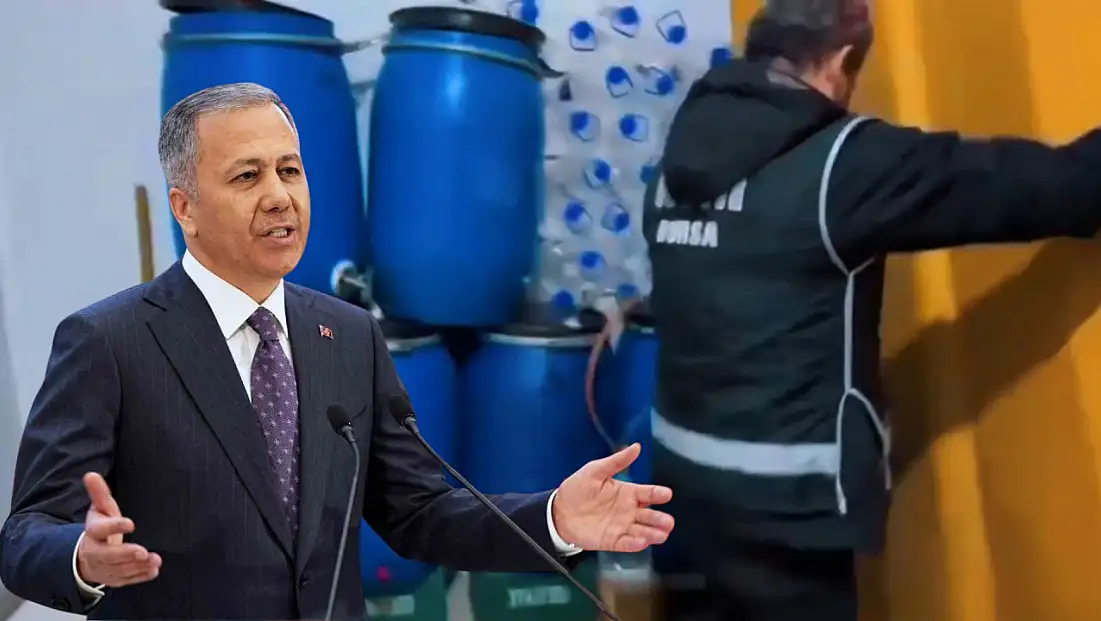 Bakan Yerlikaya duyurdu: Türkiye genelinde sahte içki operasyonu!