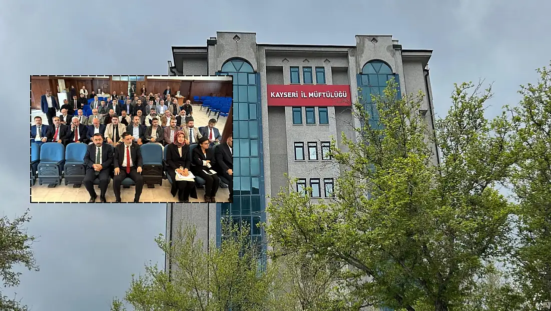 Bölge koordinatörleri Kayseri'ye neden geldi? Müftülükte dikkat çeken toplantı!