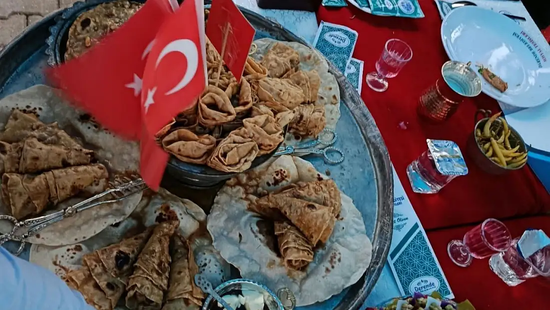 Darende’de yağmur altında lezzet yarışı! 18 yöresel yemek yarıştı