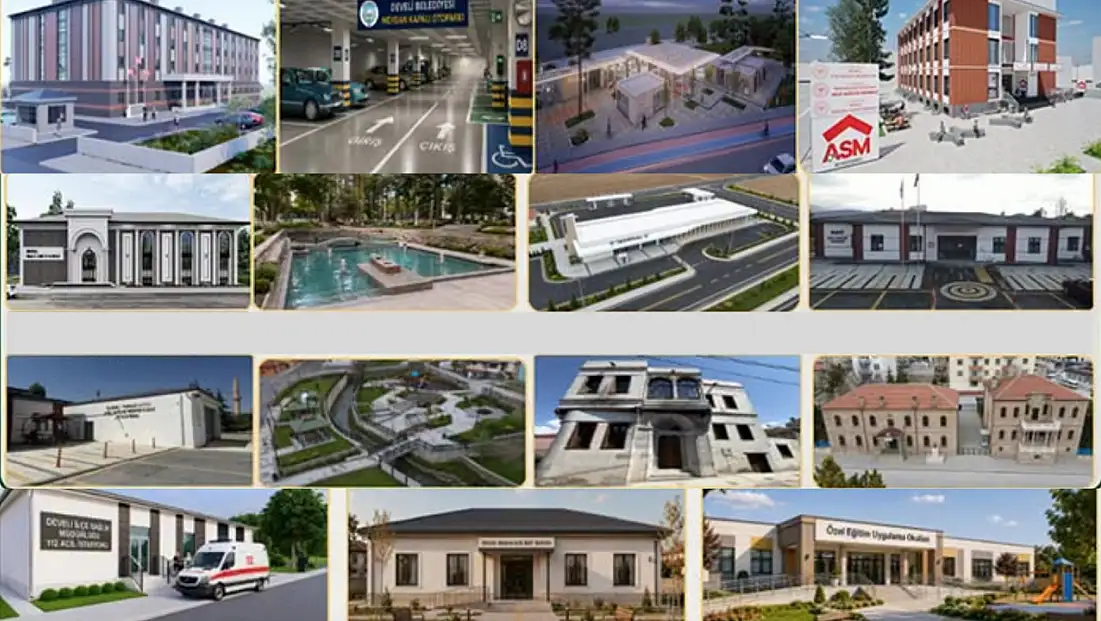 Develi’ye yatırım yağmuru! 15 proje için aynı gün düğmeye basılıyor