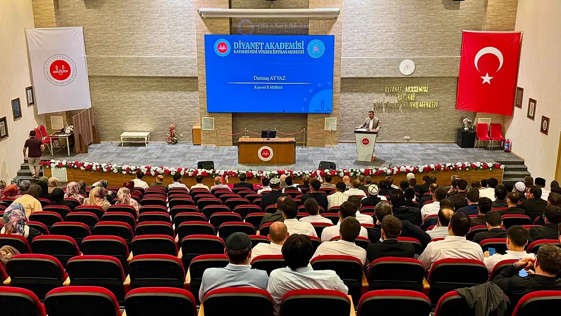 Din görevlileri Kayseri'de yeni eğitim dönemine başladı!