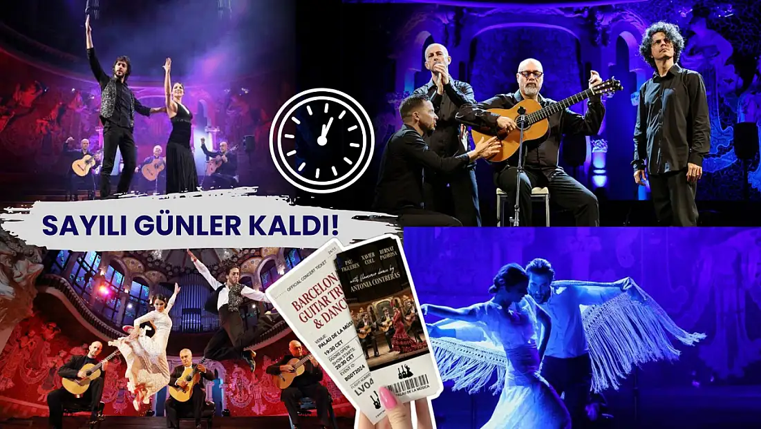 Dünyaca ünlü Barcelona Gitar Trio & Dance Kayseri'ye geliyor: Sayılı günler kaldı!