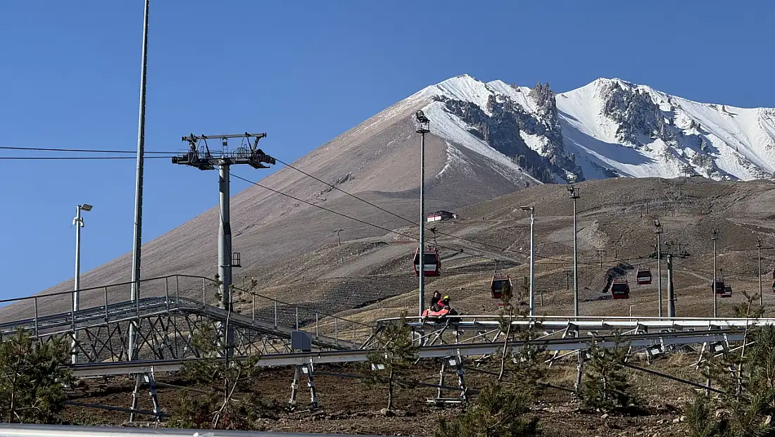 Erciyes'in yeni projesi dağ kızağında yeni aşama!