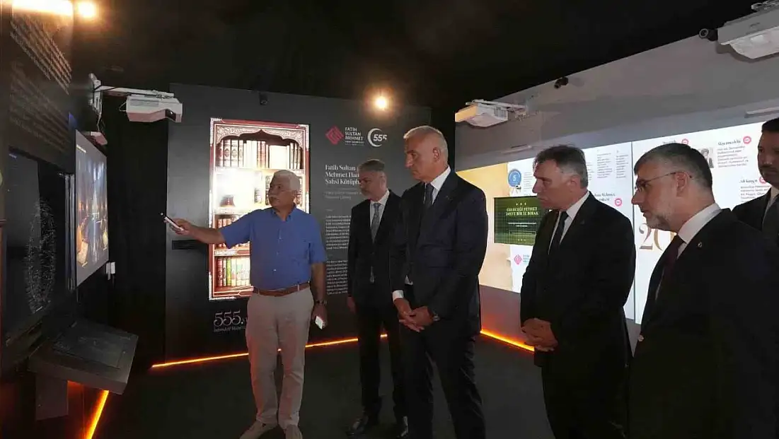 Bakan Ersoy’dan 1453’ten 2453’e uzanan yolculuk