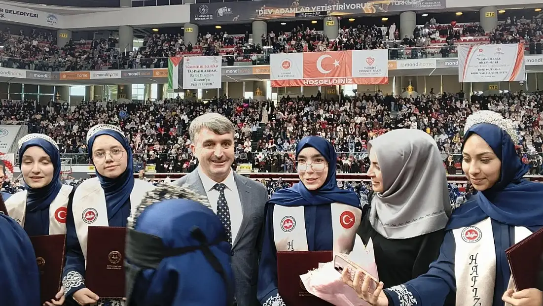 İncesulu hafız öğrenciler icazet belgesi aldı