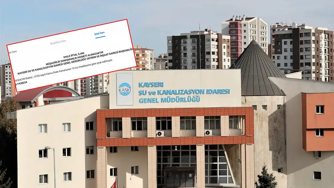 KASKİ, Bağpınar GES Müşavirlik ihalesini iptal etti!