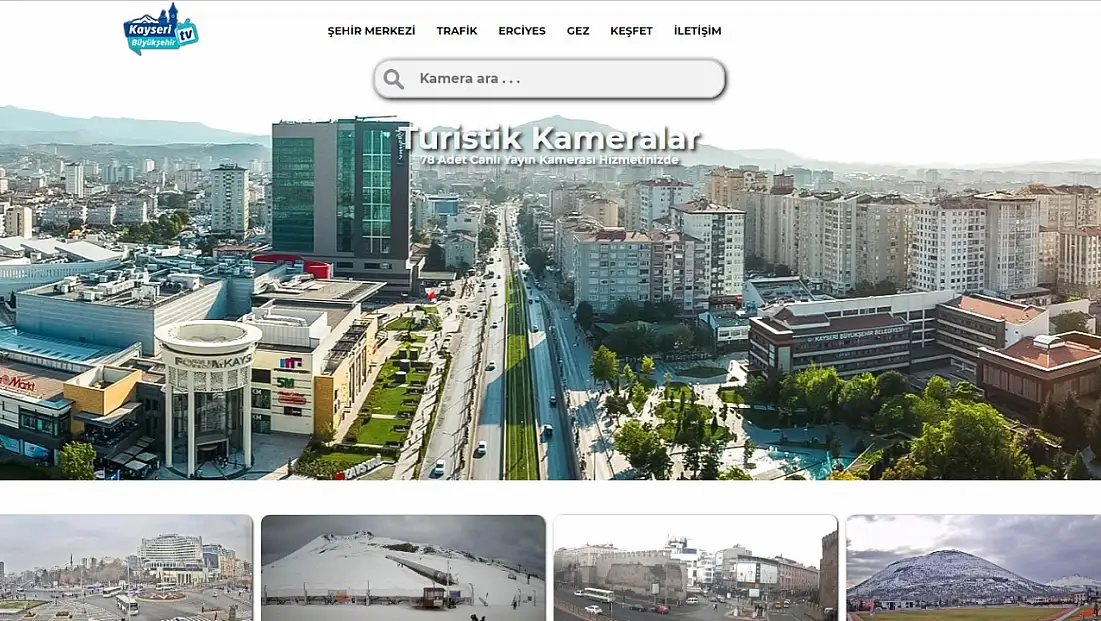 Kayseri Büyükşehir Belediyesi tüm kamera yayınlarını durdurdu: Bir devrin sonu!
