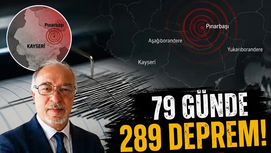 Kayseri’de 79 günde 289 deprem! Ramazan Demirtaş açtı ağzını yumdu gözünü