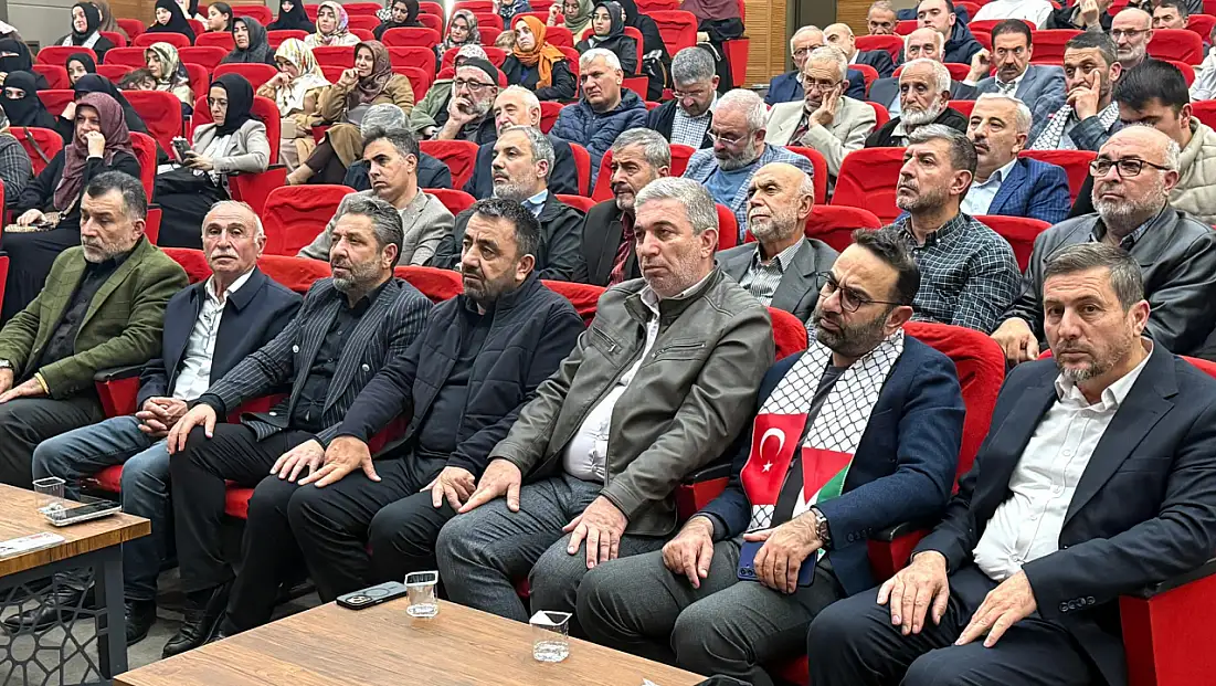 Kayseri’de Aksa tufanı ‘Gazze bir iman meselesidir’