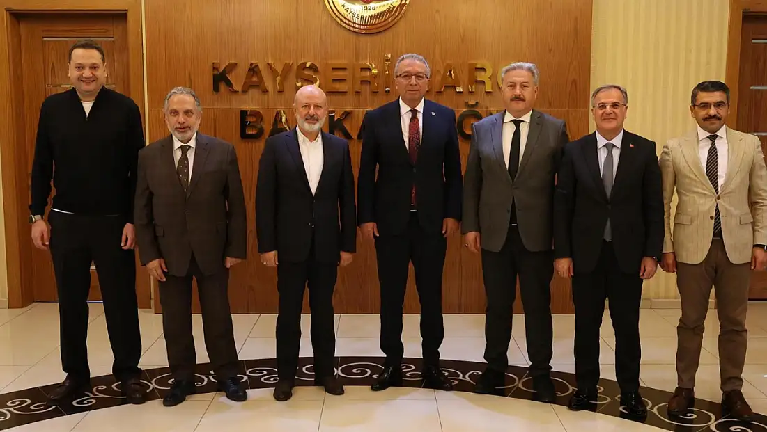 Kayseri’de başkanlardan Baro Başkanı’na ziyaret