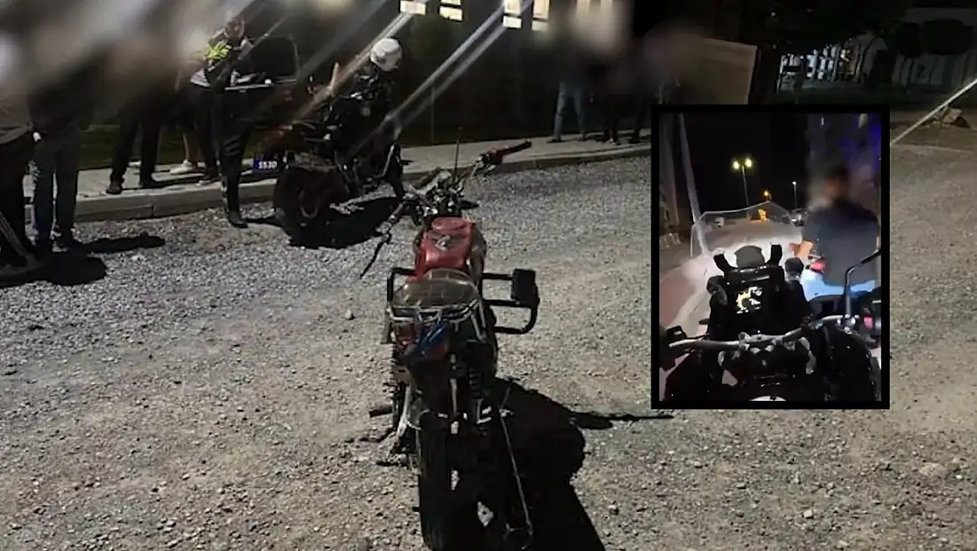 Kayseri'de film sahnelerini aratmayan kovalamaca!