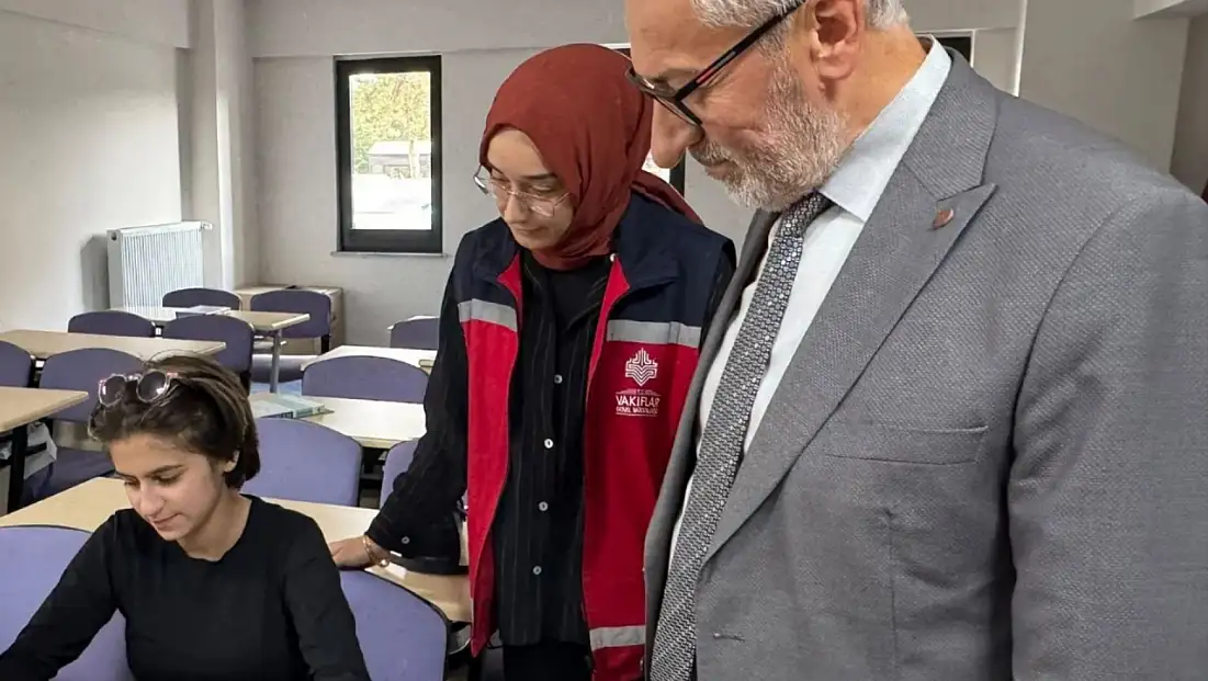 Kayseri'de görme engelli öğrencilere anlamlı sürpriz!