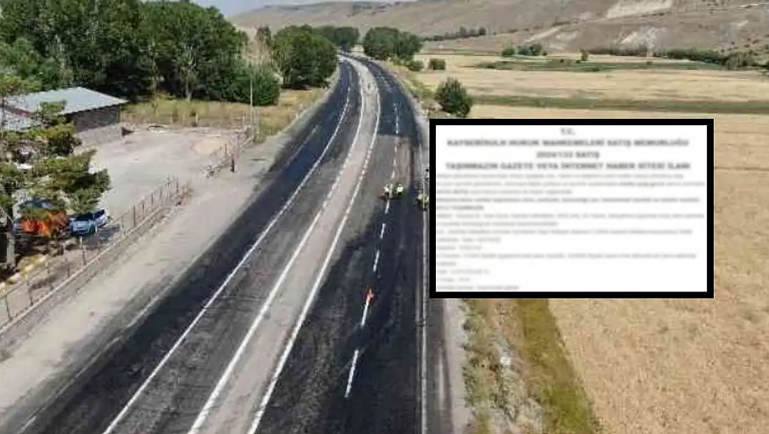 Kayseri'de karayoluna yakın tarla ihaleye çıkıyor