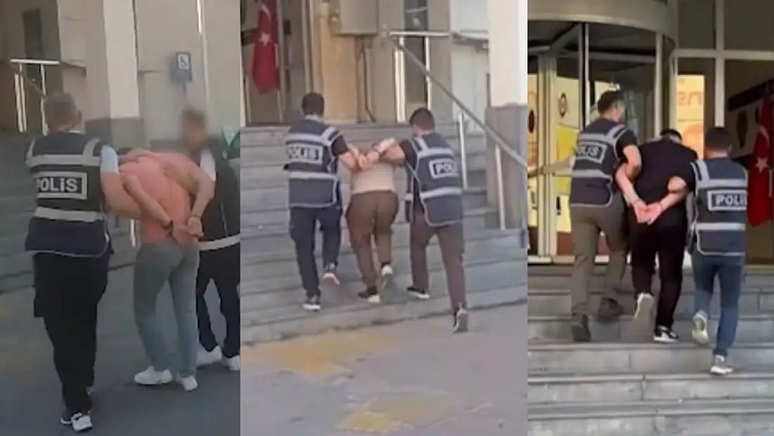 Kayseri’de kasten öldürme, silahlı yağma, istismar… Aranan 3 şahıs yakalandı!