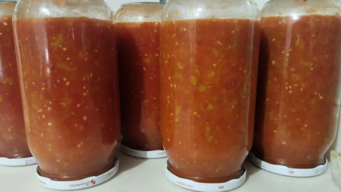 Kayseri’de kış hazırlıkları başladı! İşte kışlık menemen tarifi
