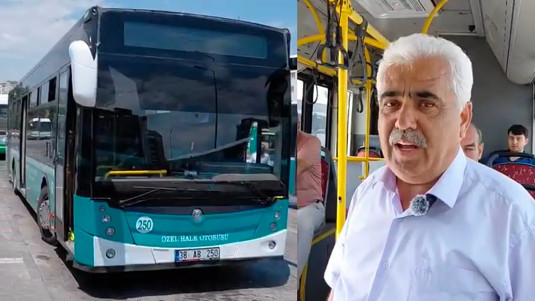 Kayseri’de otobüsle yolculuk değişiyor! 15 gün sonra o şikâyet tarihe karışabilir