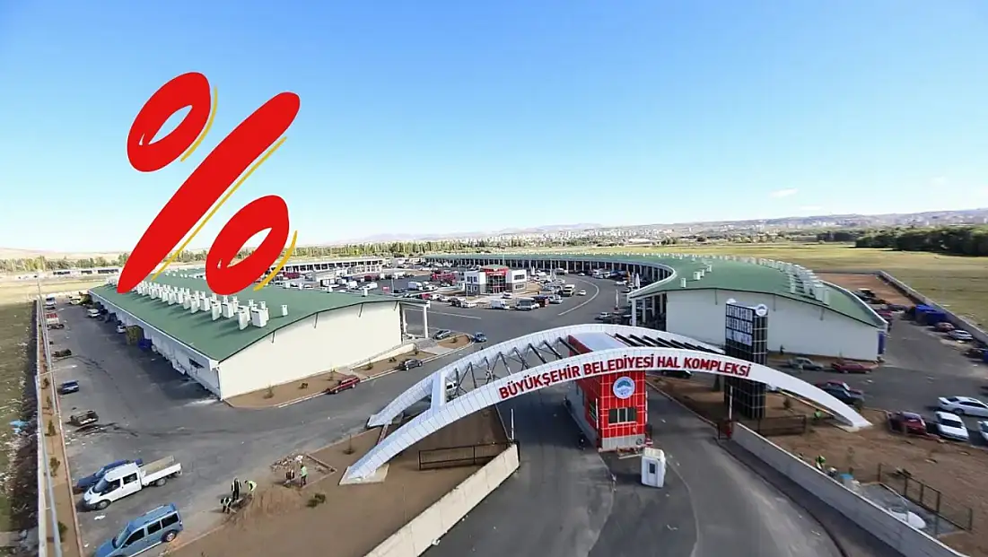 Kayseri’de sebze-meyveler sosyeteye karıştı!