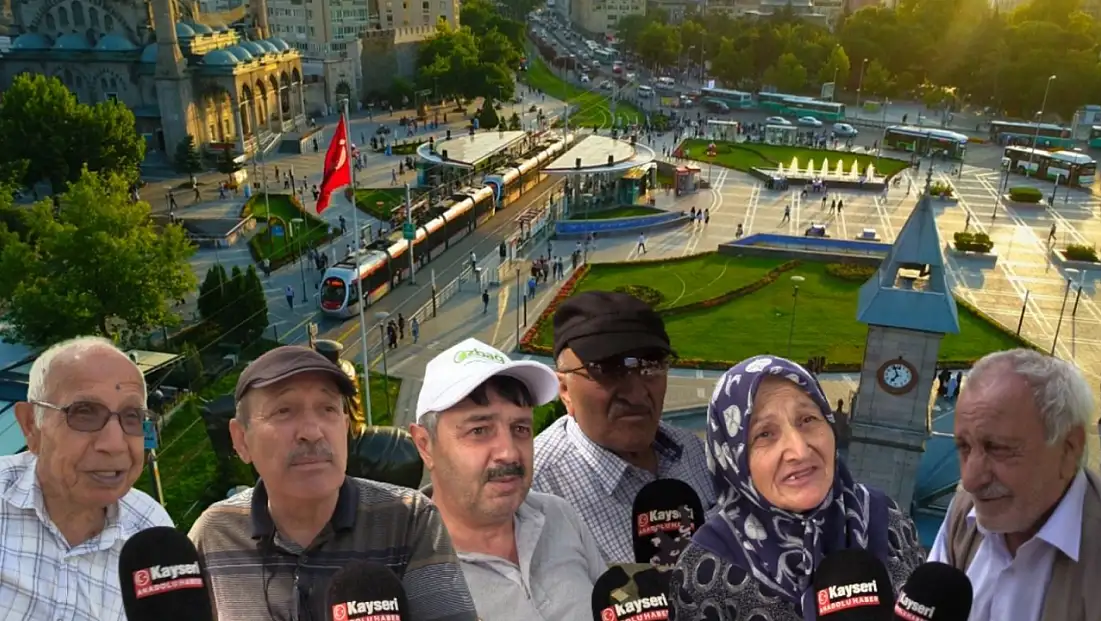 Kayseri’de vatandaşa sorduk: Emekli maaşlarını yeterli buluyor musunuz?