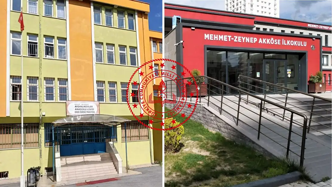 Kayseri’deki 2 okul için 40 günlük süreç başlıyor!