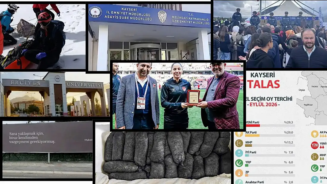 Kayseri’den Kısa Kısa (19 Ekim 2026): Asayiş, Erciyes, Havalimanı, Millet Bahçesi, Gizemli Mesaj, Kayserispor…
