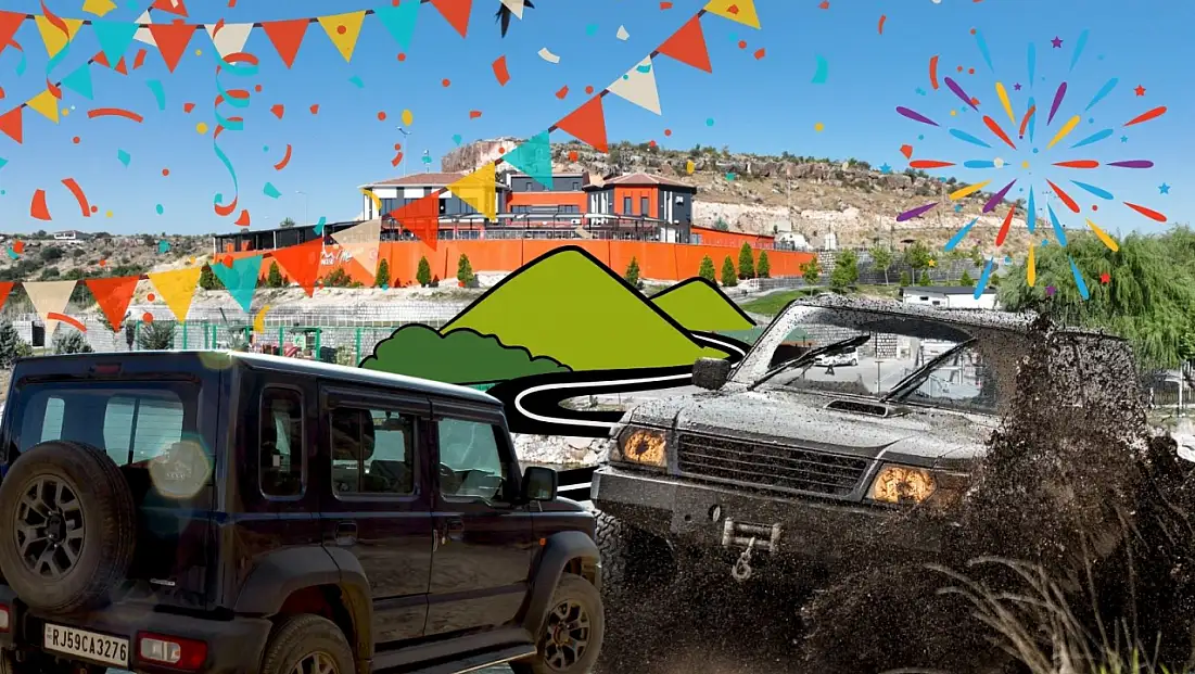 Kayseri festival alanında yok yok: Macera dolu Off-Road oyunları başlıyor!