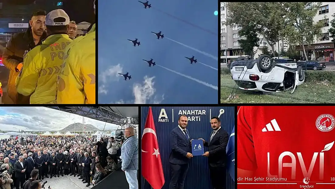 Kayseri haftayı nasıl kapattı? İşte öne çıkan gelişmeler!
