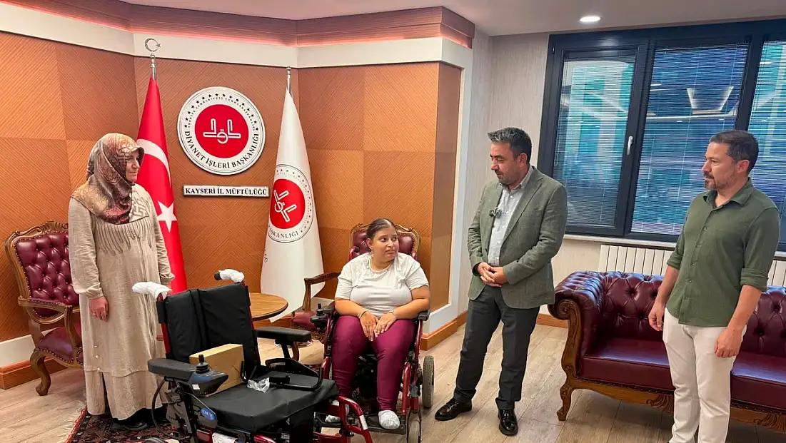 Kayseri İl Müftülüğü'nden anlamlı bağış!