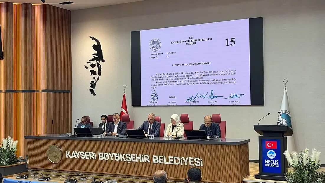 Kayseri ilçelerinde zamlı bilet fiyatları belli oldu! İşte yeni tarife listesi...