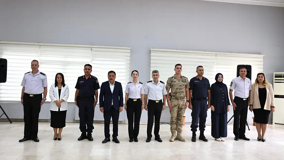 Kayseri Jandarma Komutanlığı'nda Rütbe Terfi Töreni