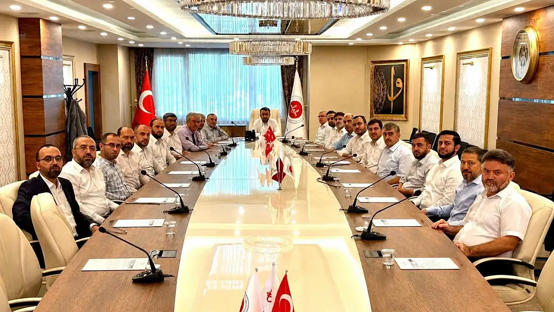Kayseri Müftülüğü’nde veda buluşması!