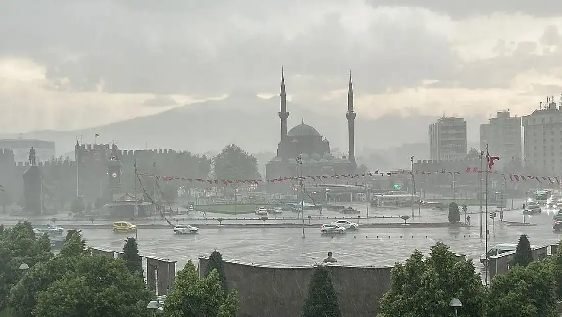 Kayseri’nin 5 günlük hava raporu açıklandı: O gün sağanak geliyor
