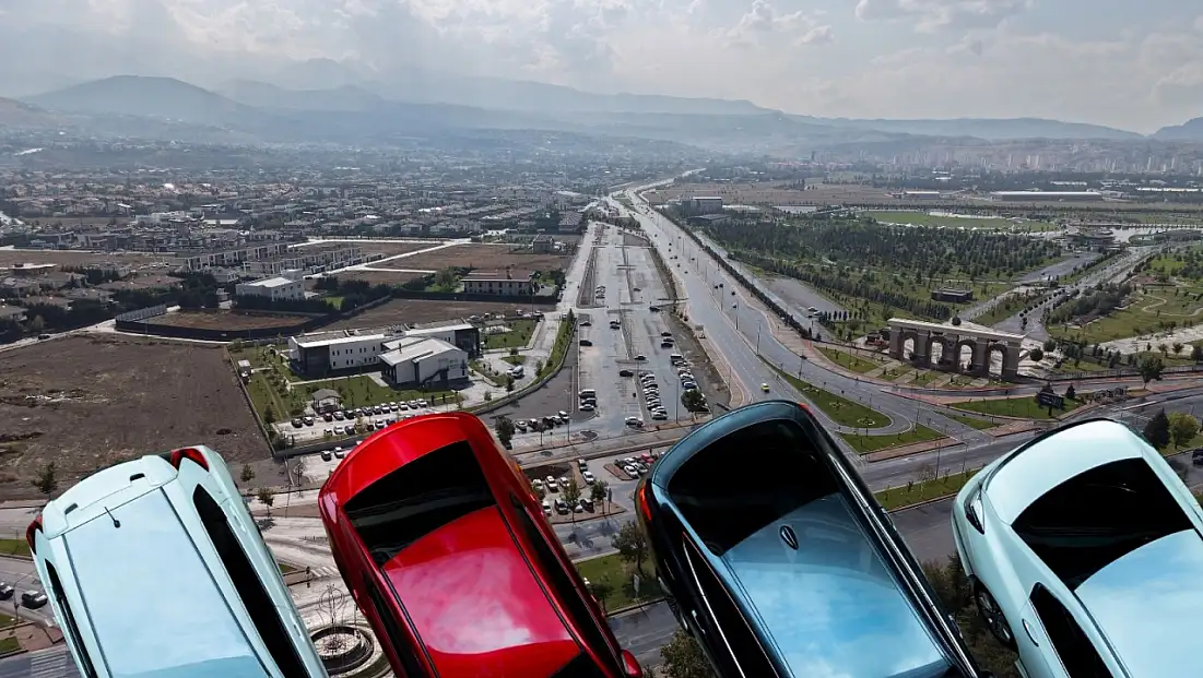 Kayseri'nin dev Millet Bahçesi'ne 900 araçlık yeni otopark!