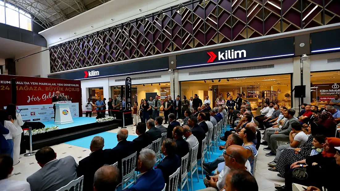 Kayseri’nin en büyük AVM’sine 24 yeni mağaza: Toplu açılış yapıldı!