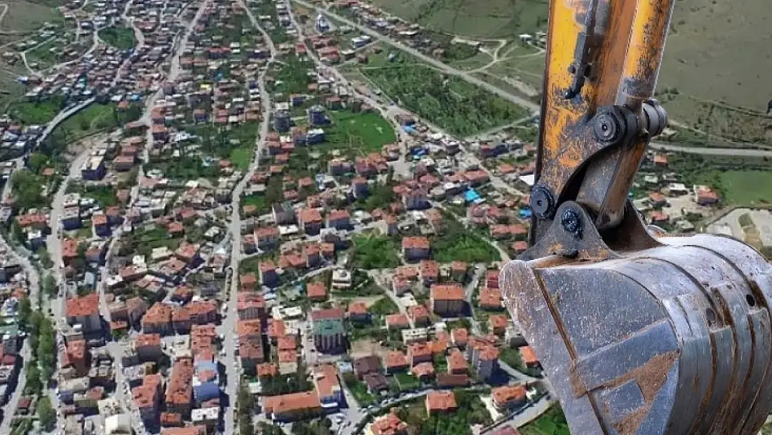 Kayseri'nin o ilçesinde beklenen proje için ilk kazma vuruldu!