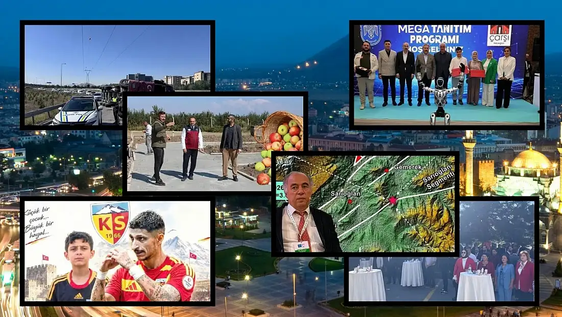 Kayseri'nin pazar mesaisi: İşte öne çıkan haber başlıkları!