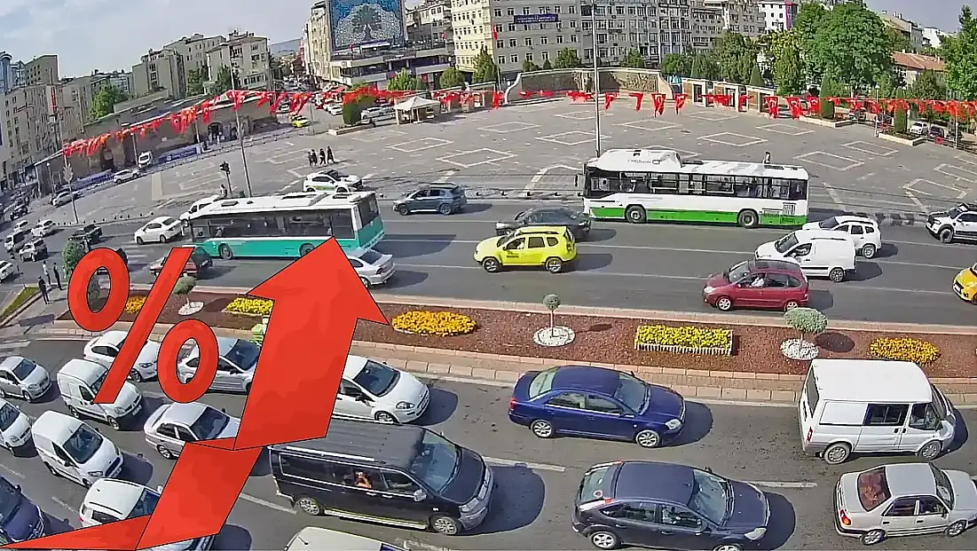 Kayseri trafiğinde hareketlilik sürüyor: Yüzlerce araç daha katıldı!