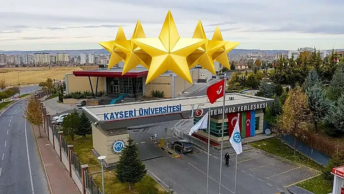 Kayseri Üniversitesi farkını ortaya koydu: Dünya sıralaması başarısı!