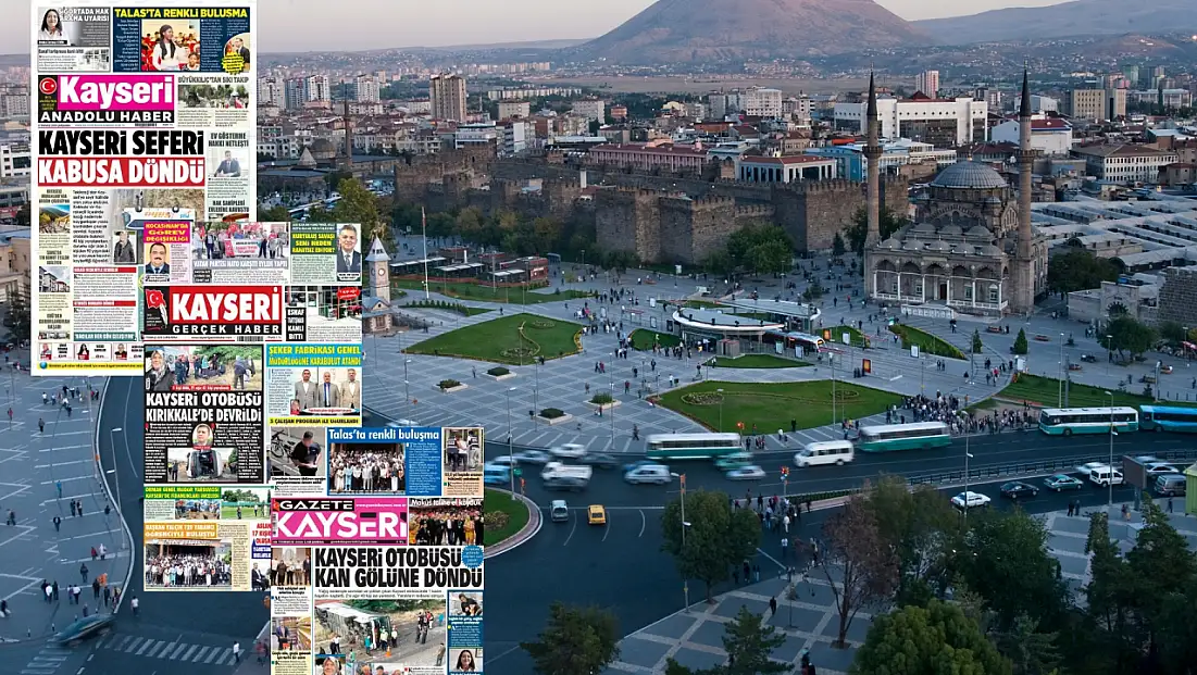 Kayseri yerel gazeteleri 8 Temmuz sabahına hangi manşetlerle çıktı?