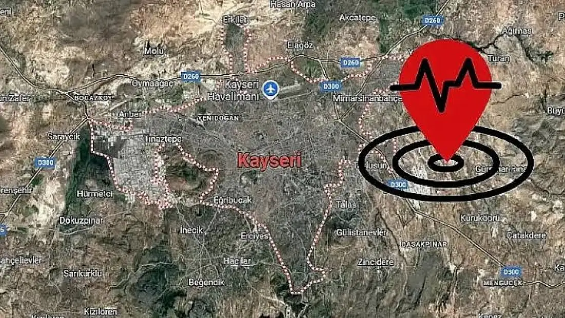 Kayseri yine sallandı: Bu kez merkez üssü farklı!