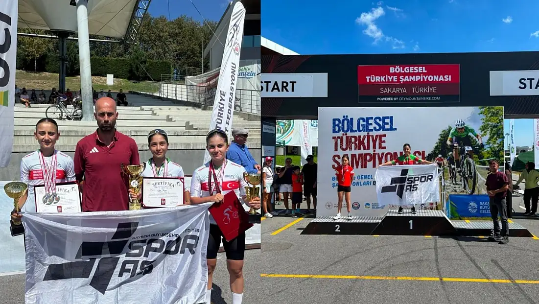 Kayserili sporculardan Sakarya'da önemli başarı!