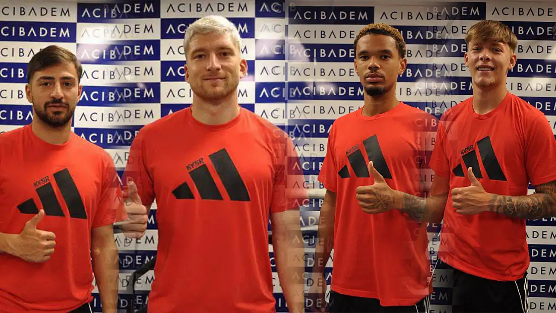 Kayserisporlu futbolcular turp gibi...