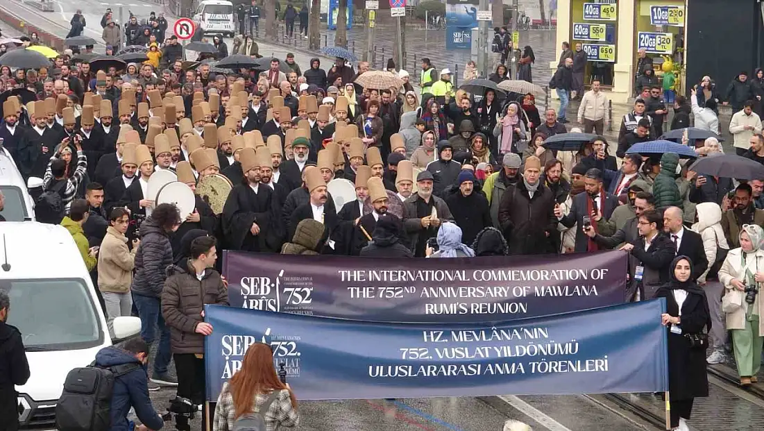 Mevlana’nın 752. vuslatı için Konya’da anma programı düzenlendi