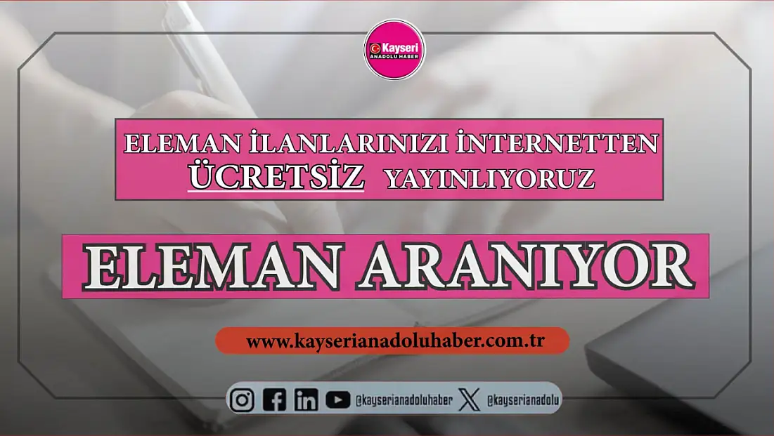 Özel Nevrez Sadi Kocaoğlu Bakım Merkezi, Hasta ve Yaşlı Bakım Elemanı arıyor