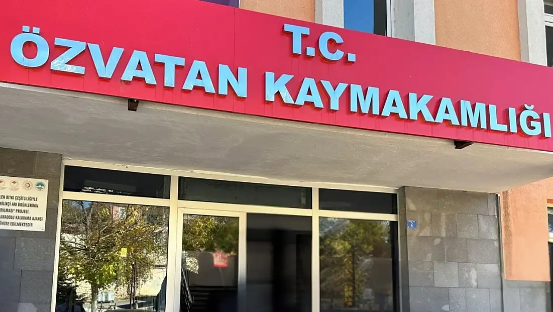 Özvatan Kaymakamlığı için tadilat kararı!