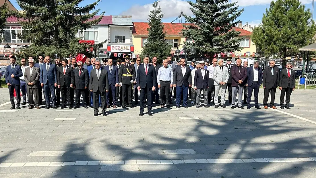 Sarız’da 30 Ağustos Zafer Bayramı’nın 104. yıl dönümü kutlandı!