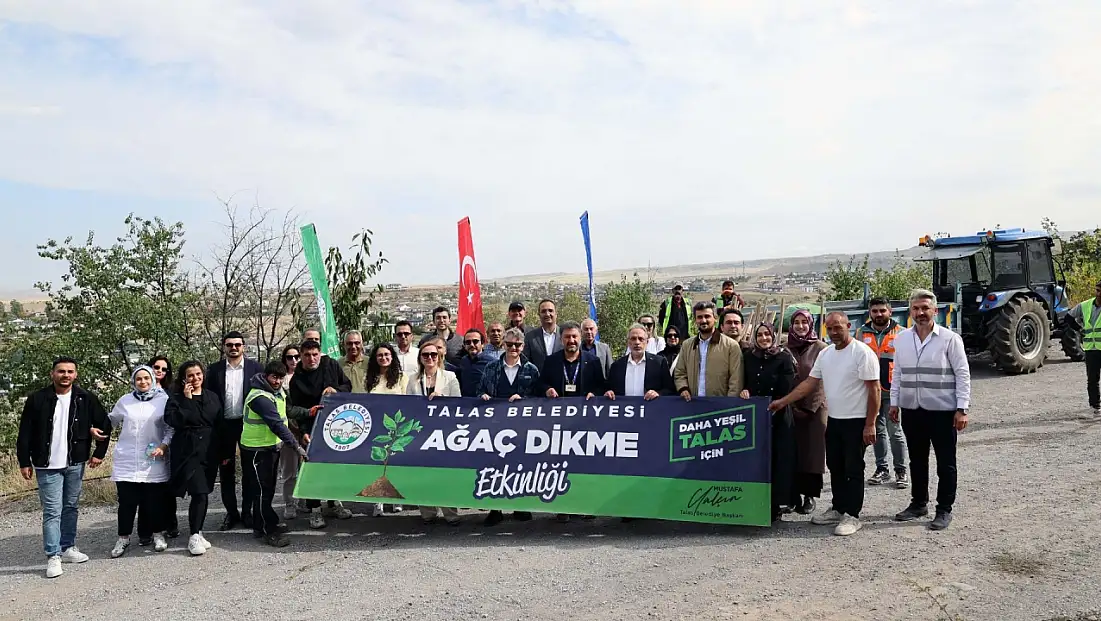 Talas’ta Dünya Artrit Günü’nde fidanlar toprakla buluştu!